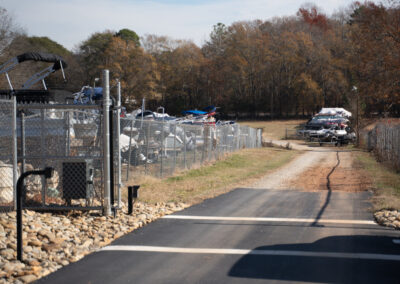 Security Gate for Boat Storage